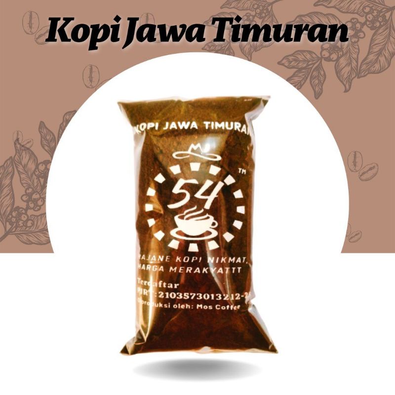 Kopi Bubuk 54 Asli Dampit 250 Gr Khas Malang