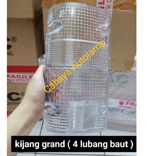 Mica stop Kijang Grand Tahun 1992 , 1993 , 1994 , 1995 , 1996 warna clear / kaca lampu belakang