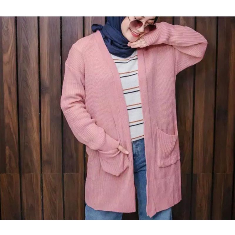 Cardigan Rajut