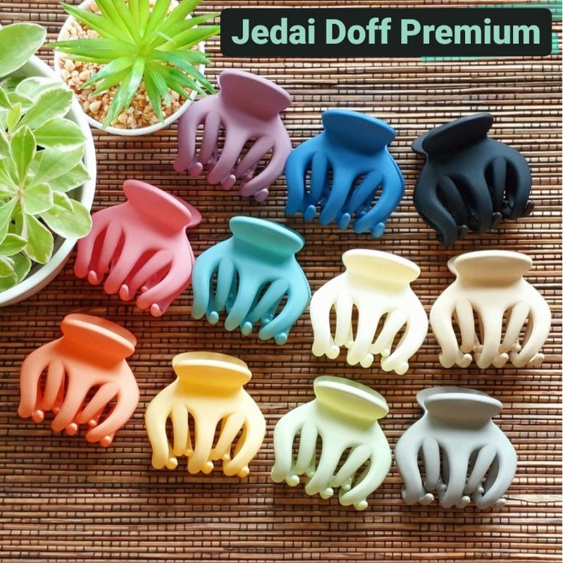 Jedai Doff Bangkok Cakar 5 Pilih Warna Jepit Jedai Ori Premium Doff