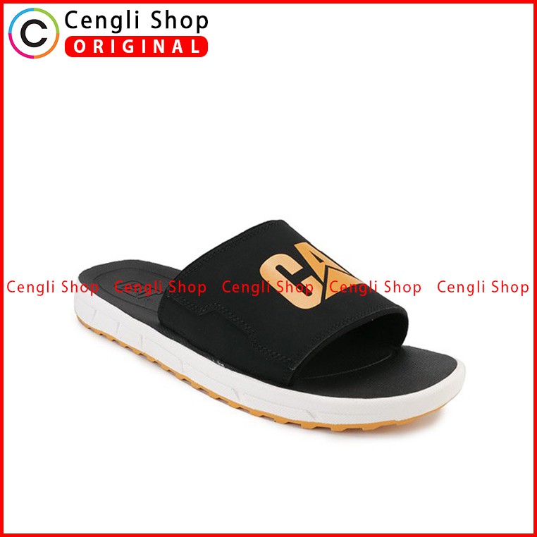 SANDAL CATERPILLAR PRIA ORIGINAL CASUAL SLIDE ASLI ORI BRANDED EMPUK