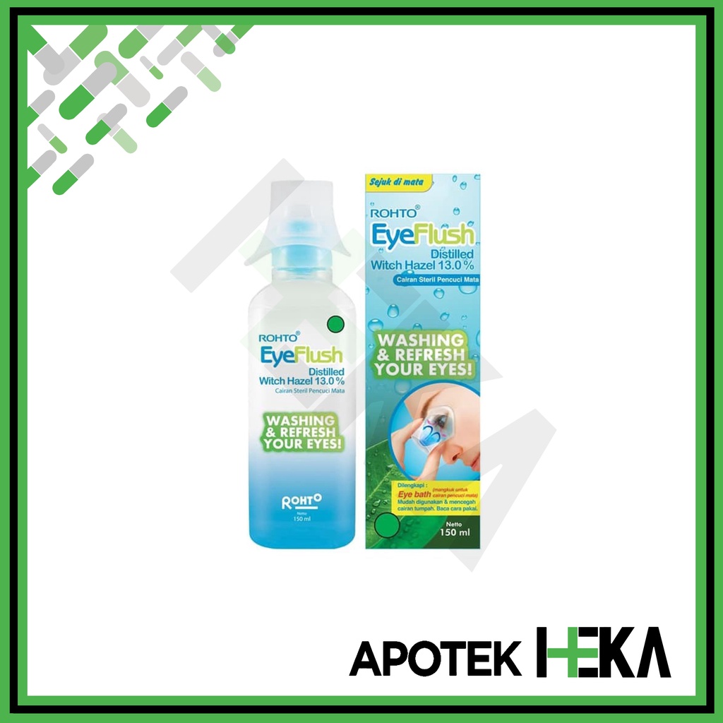 Rohto Eye Flush Pencuci Mata 150 ml (SEMARANG)