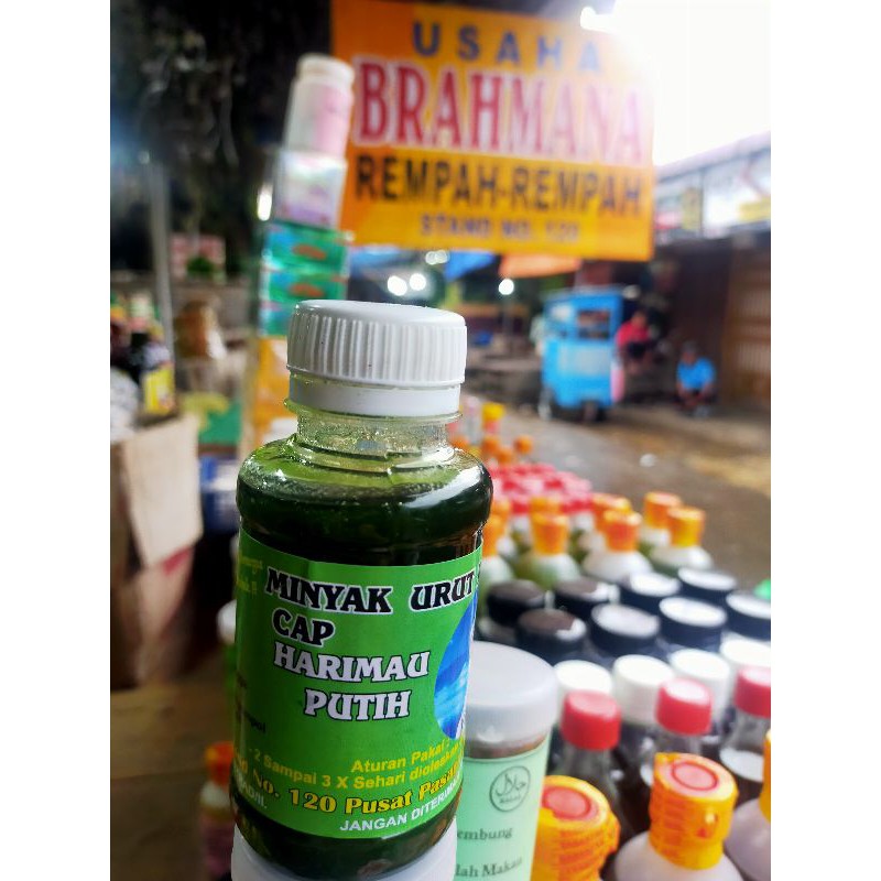 Obat Tradisional Karo (Minyak urut cap Harimau Putih)