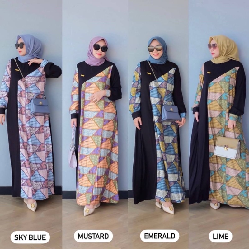 DYN -  Clothingline FAZA  Dress - Gamis Wanita Busui Friendly-5