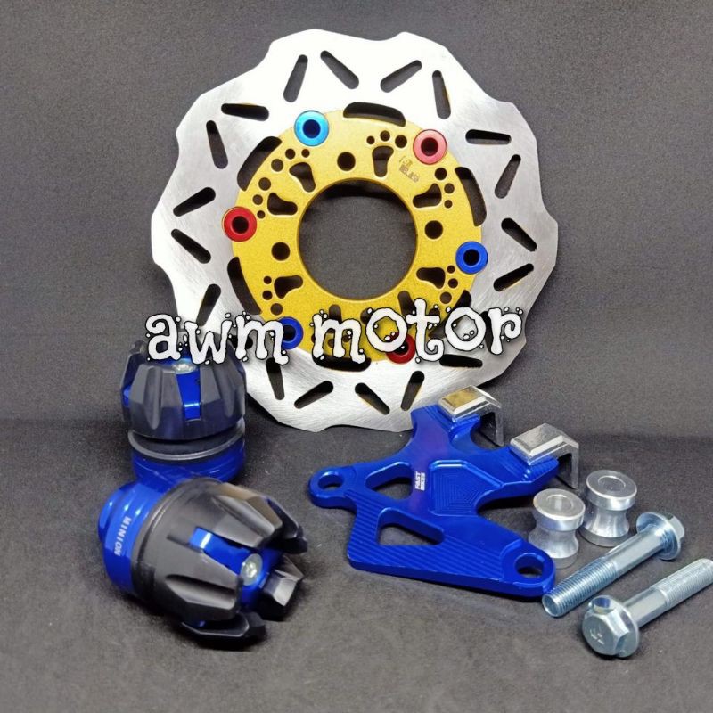 (Paket Hemat)Piringan cakram standar + kaliper jupiter mx new mx old jupiter z jupiter z1 vega nouvo