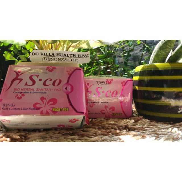 Pembalut Herbal SCO Night Use HPAI
