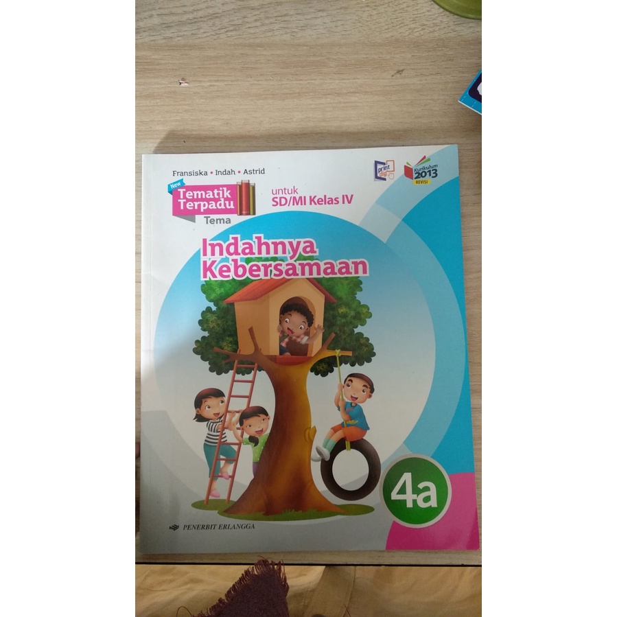 Buku Tematik Terpadu Kelas 4 Penerbit Erlangga