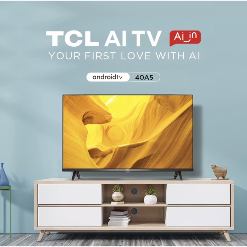 FREE BREKET!!! TCL LED 40 inch 40A5+ SMART ANDROID 11 YOUTUBE - NEW!!