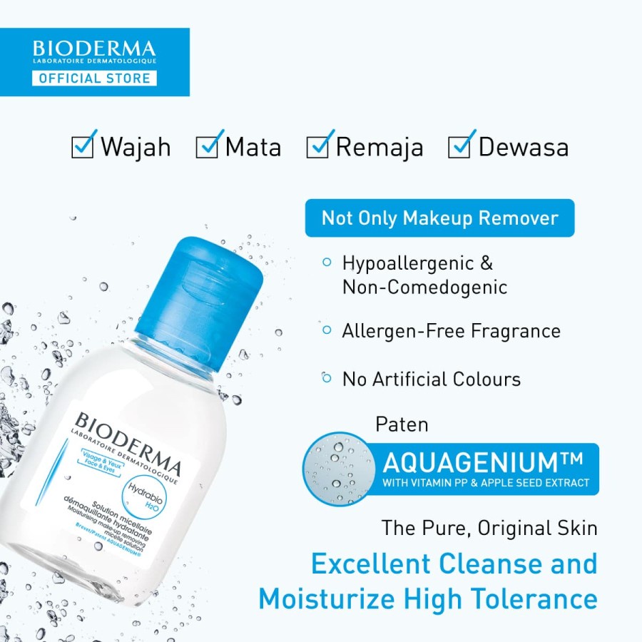 Bioderma Hydrabio H2O 100 ml / 250 ml - Hydrating Micellar Water