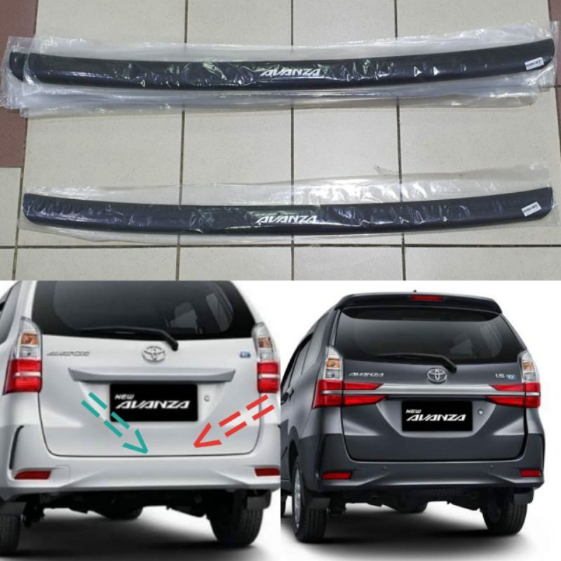 Sillplate bumper belakang All new avanza 2012 - 2021.