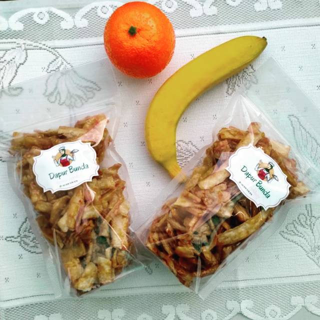 

Keripik singkong pedas manis