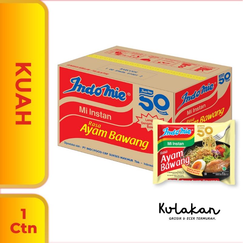 

1 Dus Isi 40 Pcs - Indomie Kuah Ayam Bawang