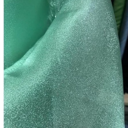 Bahan organza Kristal/Organza kristal/Hijau mint