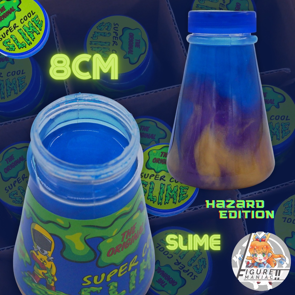 Mainan Anak - Slime Hazard Edition Premium Import 8 cm