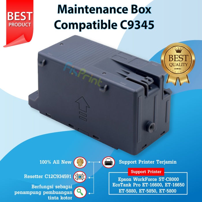 Maintenance Box Epson C9345 Printer L6550 L6580 L15150 L15160 M15140