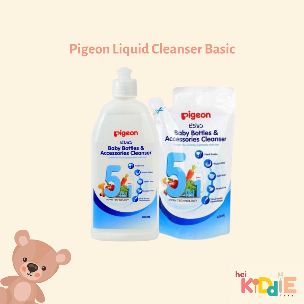 Pigeon Liquid Bottle Cleanser Basic 500 ml/ 450 ml