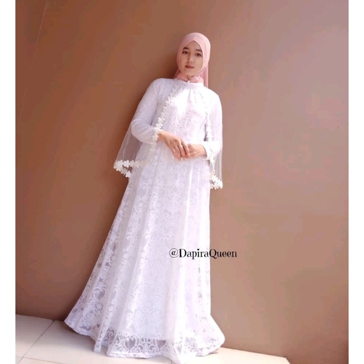 ALAMANDA DRESS ORI MERK SHAKIRA RUMAH KEBAYA BANDUNG RUMAH SONGKET BANDUNG