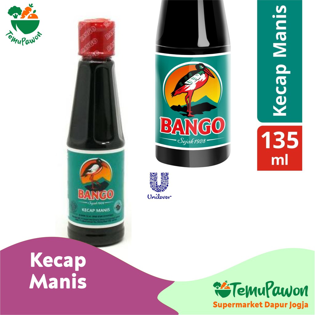 Jual KECAP MANIS BANGO BOTOL Varian 135 Ml Dan 275 Ml - Kecap Botol ...