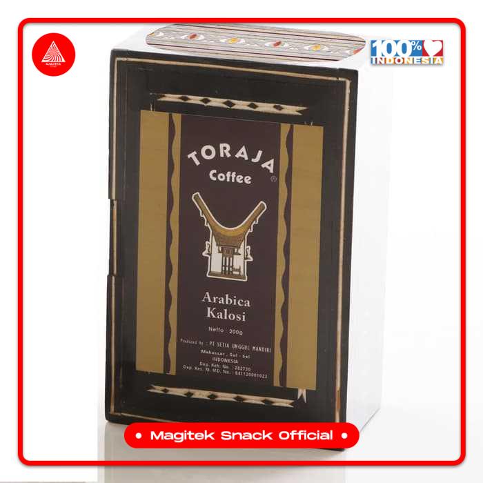

[SNACK] KOPI TORAJA ARABIKA KALOSI KOTAK [200gr]