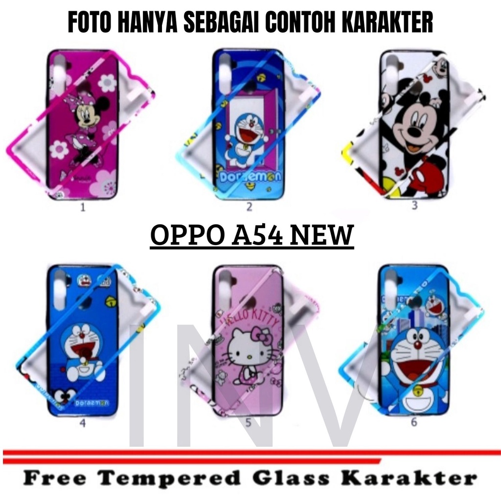 Case Termurah Free Temper Glass OPPO A54 NEW - Casing OPPO A54 NEW - Kondom Hp OPPO A54 NEW - Softca