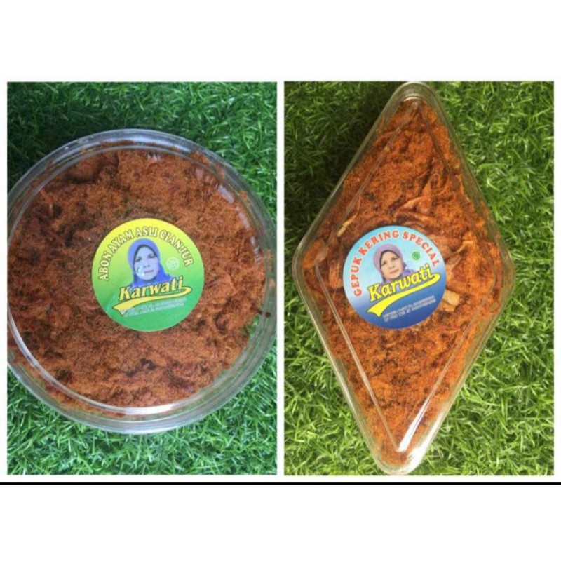 

Paket Abon Ayam & Gepuk Kering Ibu Karwati