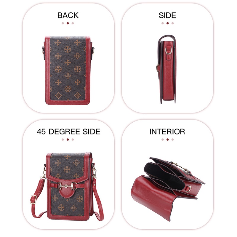 BOISEEN N1895 Tas Selempang Wanita Tas Handphone Sling Bag WATCHKITE WKOS