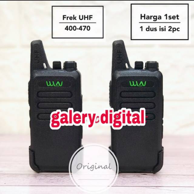 Radio ht Walkie talkie WLAN UHF 400-470 NEW
