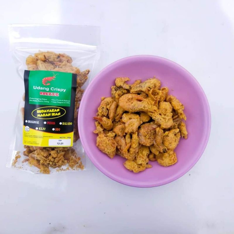 

Udang Crispy murah 100gr