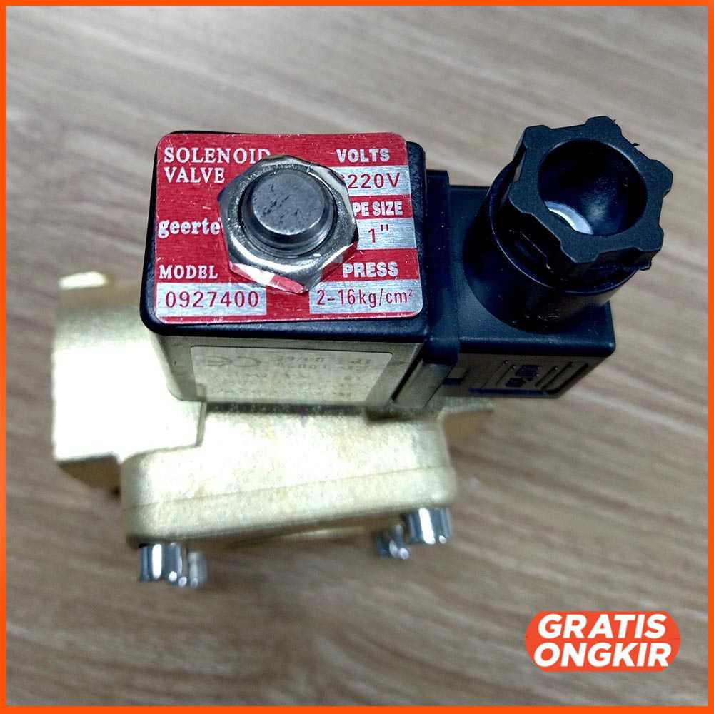 Electric Solenoid Water Valve 220V 4 Point 1 Inch - 0927400