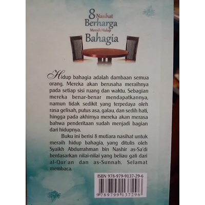 Buku Saku 8 Nasihat Berharga Meraih Hidup Bahagia - Darul Haq