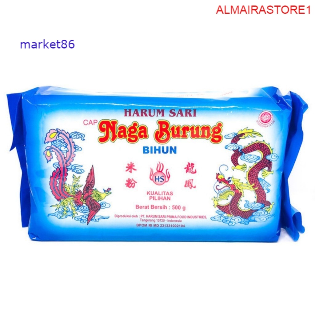 

Bihun Naga Burung 500 Gram - WFB .