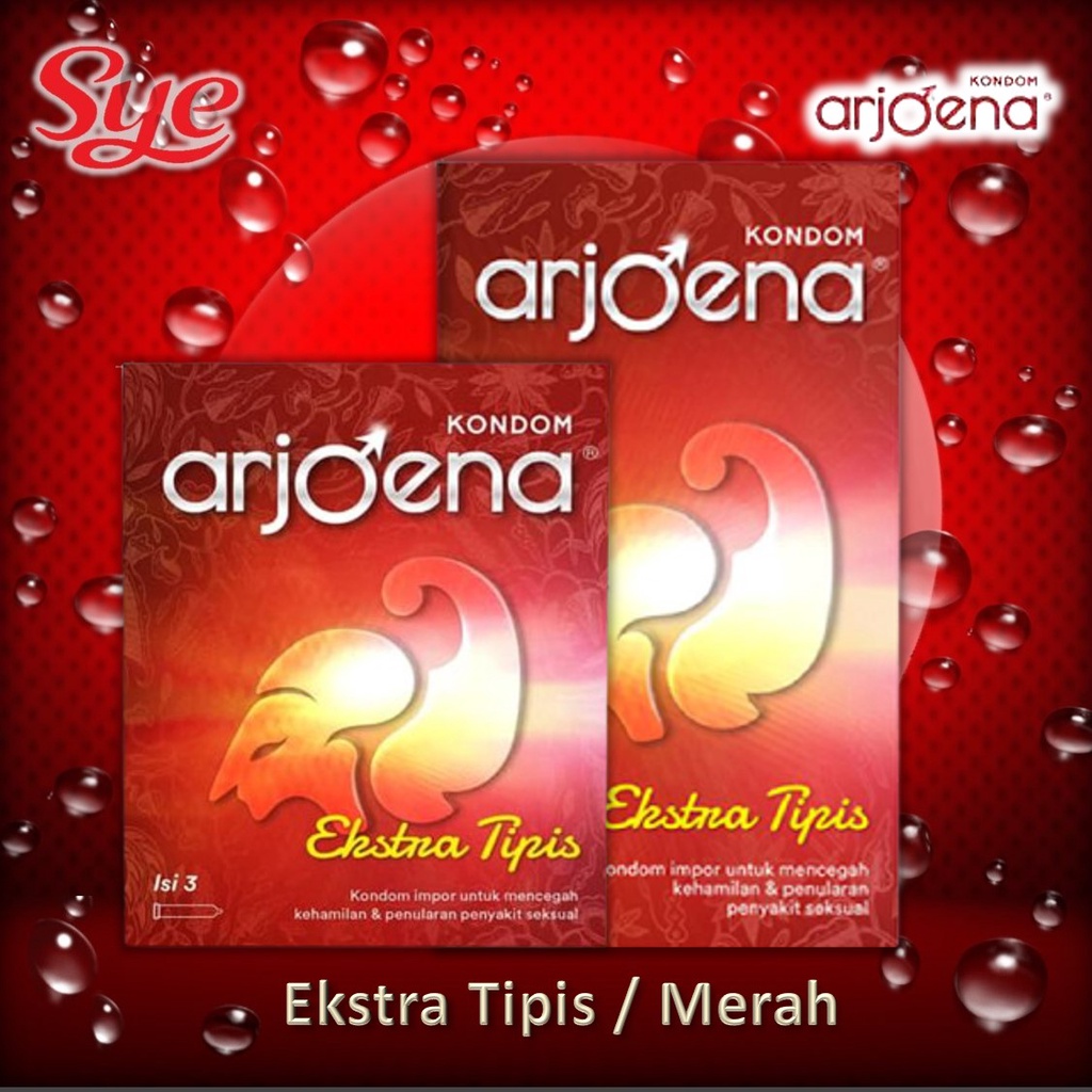 BPOM KONDOM ARJOENA EXTRA TIPIS ISI 3 &amp; 12 / ARJUNA CONDOM TIPIS / SYE