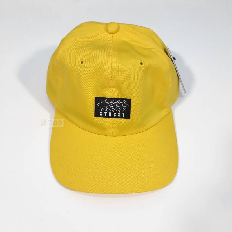 TOPI STUSSY SURFMAN LO PRO CAP ORIGINAL - YELLOW