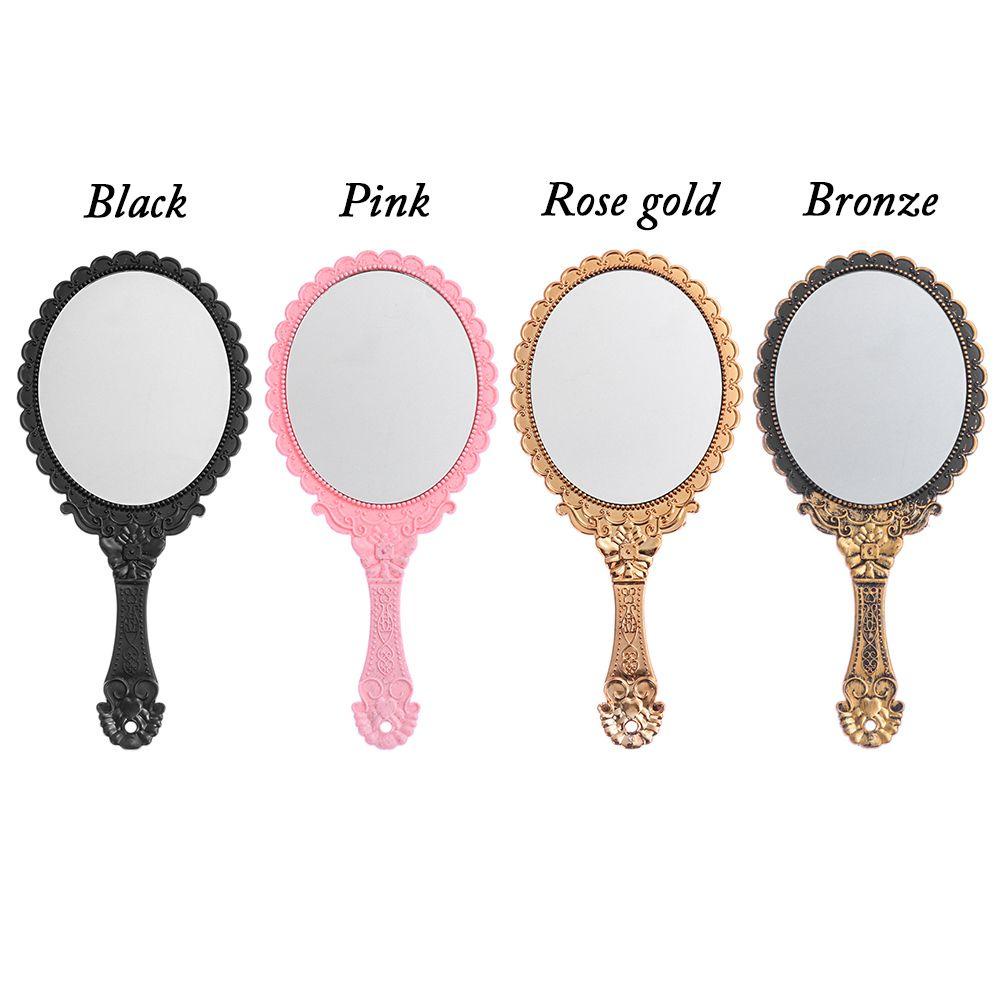 Cermin Genggam Nanas Panas Baru Standing Makeup Dresser Mirror Bentuk Oval