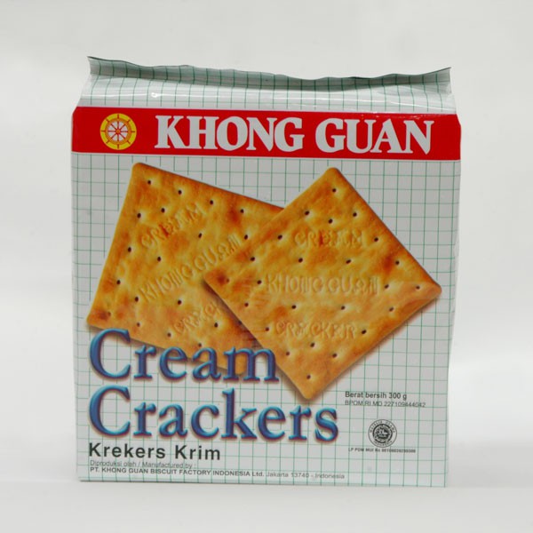 

Khong Guan Cream Crackers Mtlz 300 G