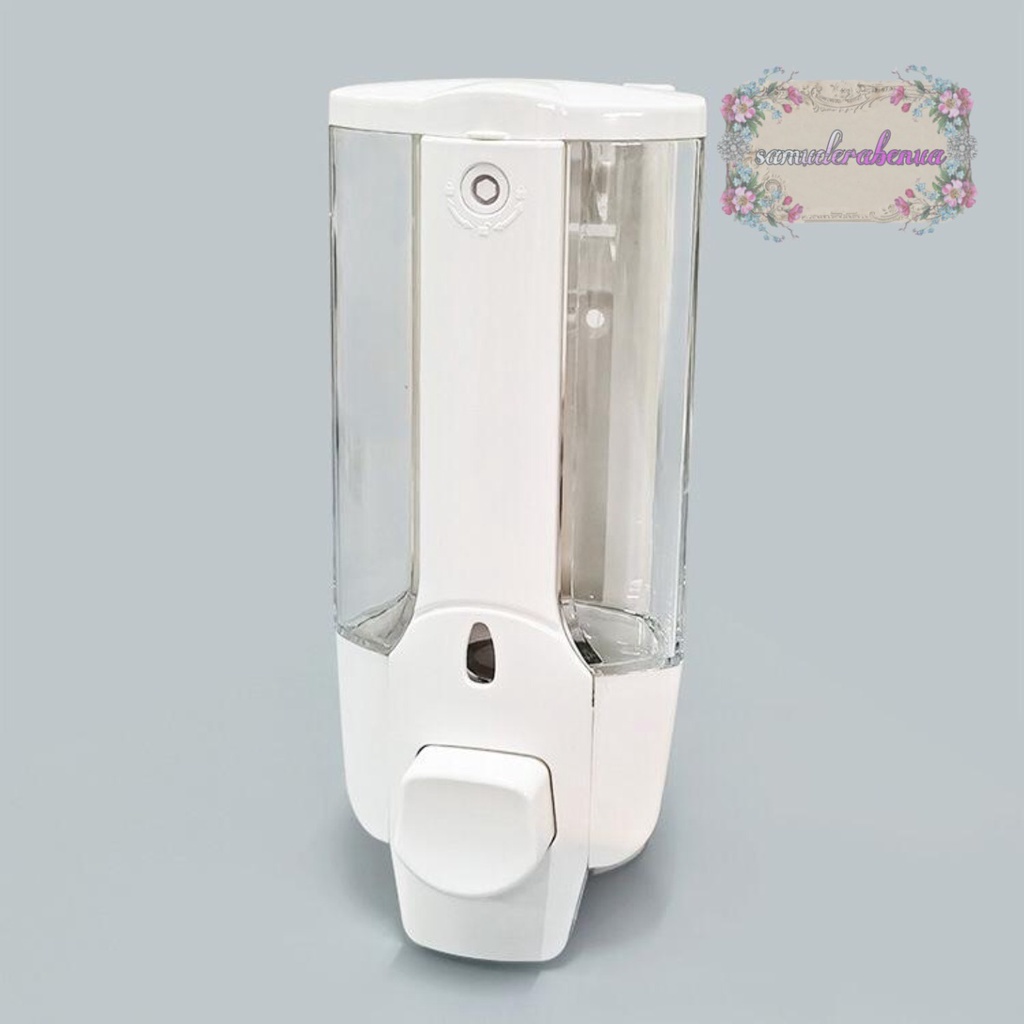 RT86 Tempat Hand Soap Washing hand Dispenser Sabun Cair Single Key Lock Tube Double 1 Tabung Dinding WC SB3468