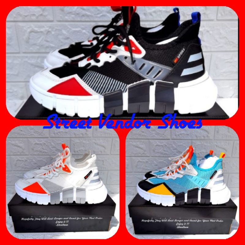 Sepatu sport korea pria sepatu pria import sepatu olahraga pria sepatu running sport pria