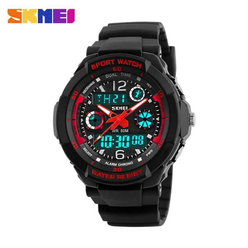 SKMEI Jam Tangan Anak Laki JT 127 Jam Tangan Anak2 Waterproof Murah Jam Cowok Keren Kekinian