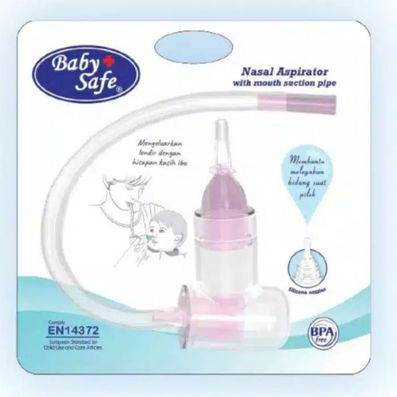 NAS02 Baby Safe Nasal Aspirator with Pipe