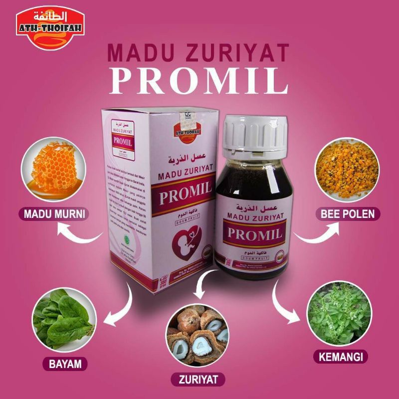 Madu Promil Zuriat Athoifah Herbal 350g