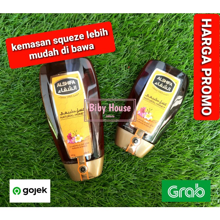 

Madu AL SHIFA 400 GR squese/squeeze original TERMURAH