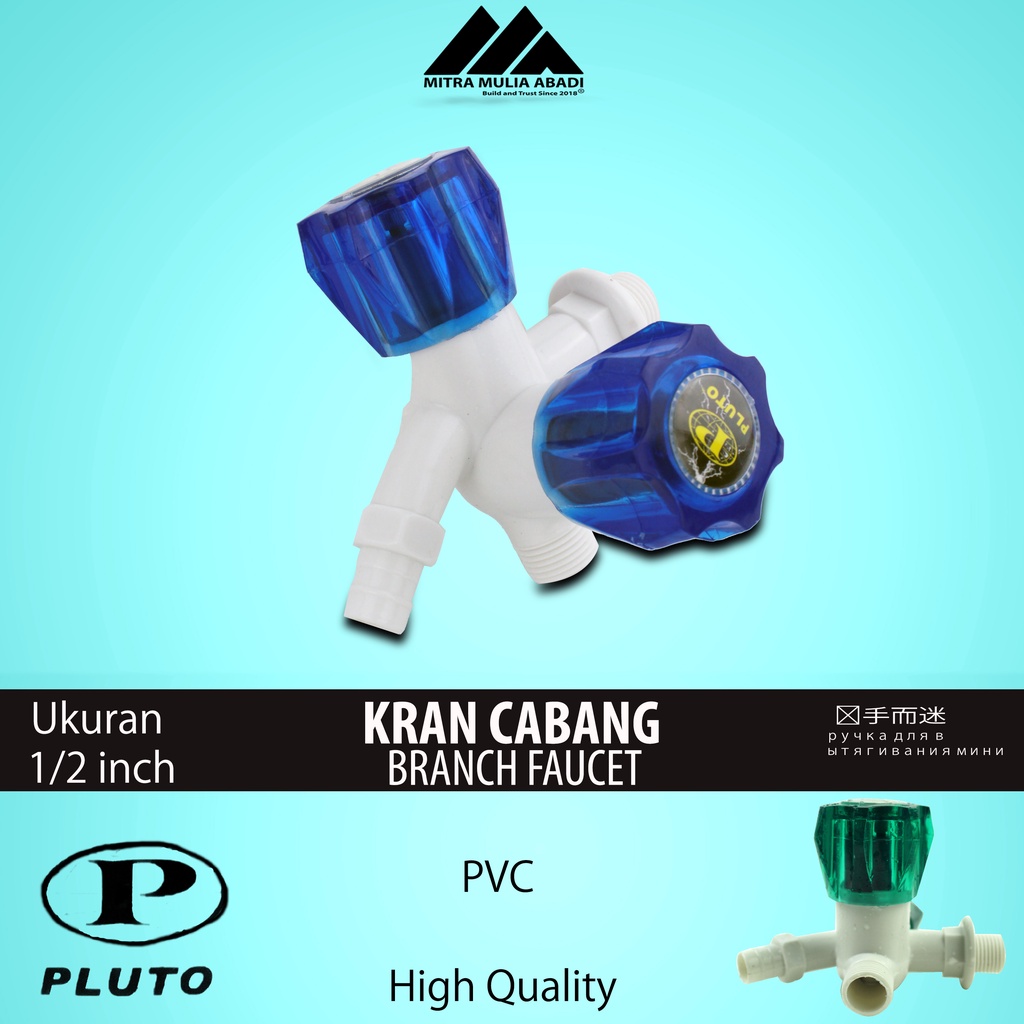 kran Cabang PVC keran Cabang Kran Double PVC