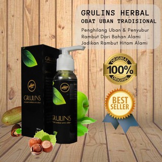 Grulins Penghilang dan Penghitam uban alami obat anti uban Grulins Penghilang dan Penghitam uban alami obat anti uban