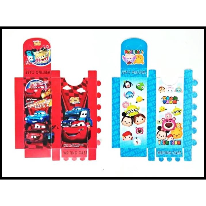 

Souvenir Ulang Tahun Anak Kotak Pensil Rakit/Tempat Pensil Lipat