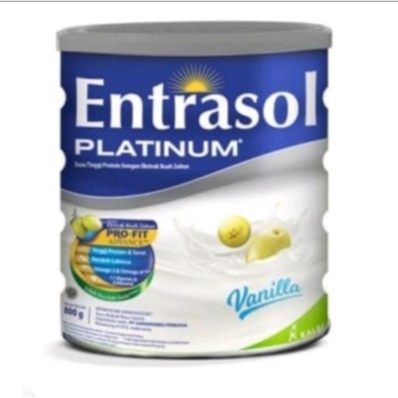 

ENTRASOL PLATINUM VANILA 800gr
