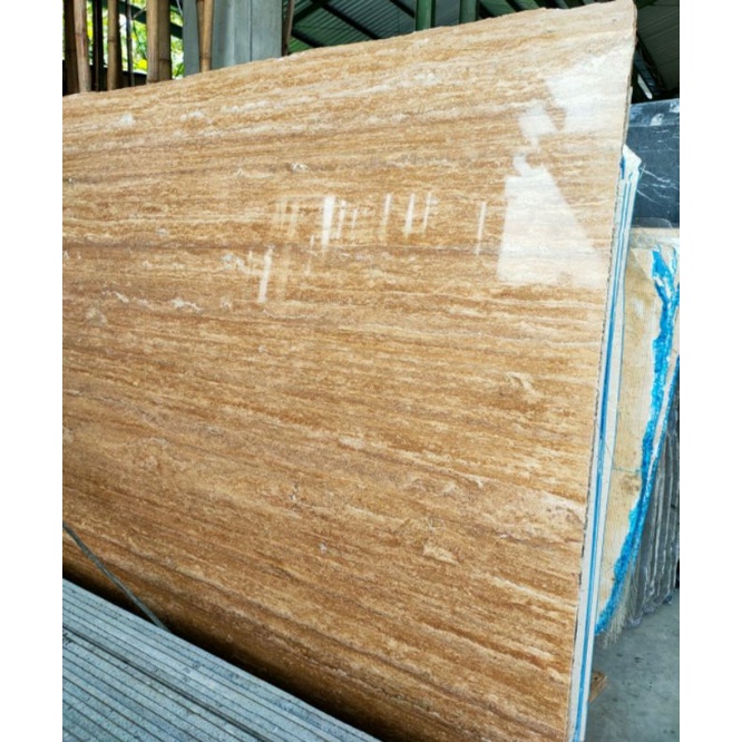 Marmer import Jenis Travertine (Harga per Meter)