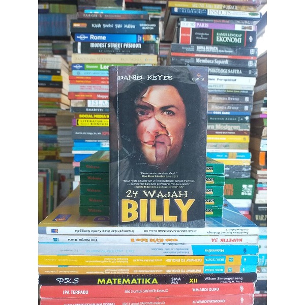 Novel Original : 24 WAJAH BILLY - Daniel Keyes