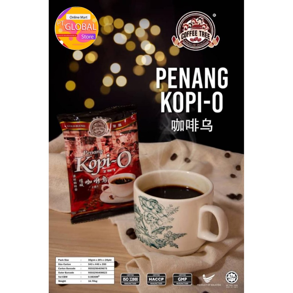 

Kopi Coffee Tree Penang Kopi O 2in1