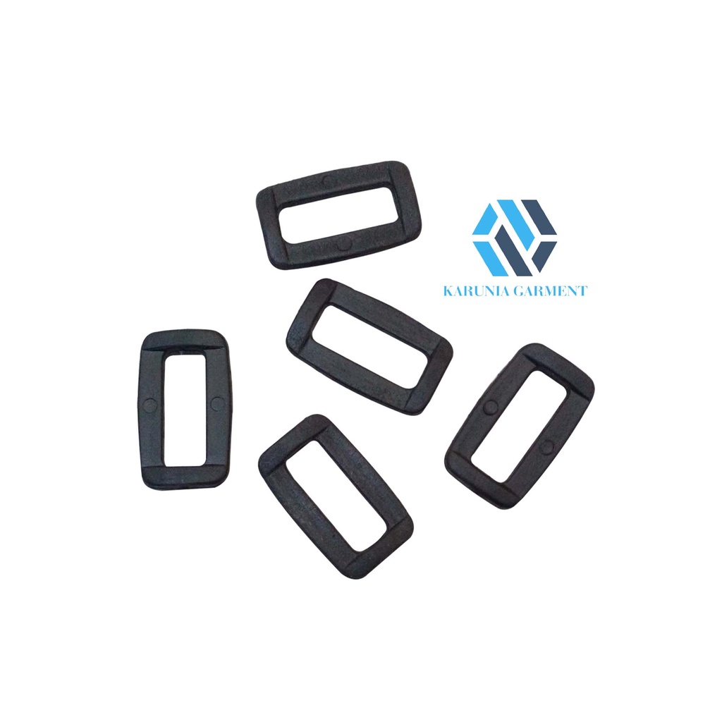 RING KOTAK TAS 2.0 CM PENGAIT CANTELAN TALI WEBBING BAHAN PLASTIK ASETAL SATUAN