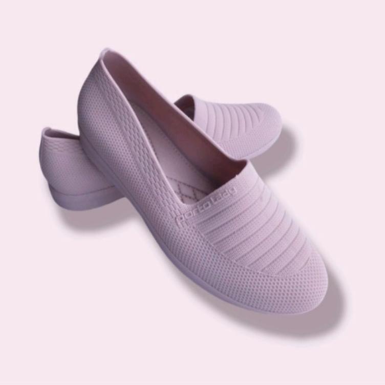 Recomended.. Porto Lady KSM | Sepatu Jelly Slip On Karet Terbaru Elastis & lentur